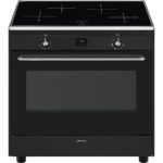 Piano Smeg à induction de 90cm CG90IANT9
