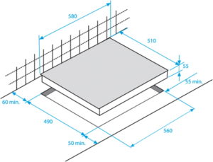 Taque de cuisson Beko à vitrocéramique 60cm - HIC64400E - Image 2
