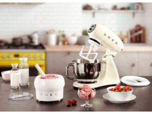 Smeg SMF33CREU + Sorbetière + Tablier + livre de recettes - Image 2