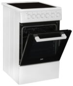Cuisinière BEKO VITROCERAMIQUE 50 cm | FSM57100GW - Image 3