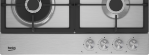 Taque BEKO au gaz | 60 cm HIAW64225SX+ 5 ans de garantie - Image 4