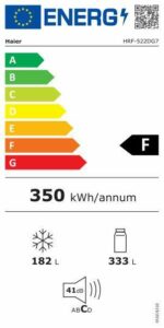 Frigo US Haier HRF-522DG7 de 515 litres occasion - Image 7