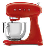 Smeg Robot Rouge SMF43RDEU + Bol en verre + Tablier + Livre de recettes - Image 3