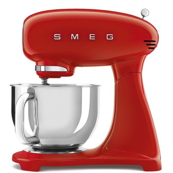 Smeg Robot Rouge SMF43RDEU + Bol en verre + Tablier + Livre de recettes - Image 3