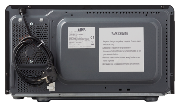 Micro-ondes Vintage Etna noir SMV620ZWA + Garantie 5 ans - Image 5