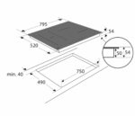 Table de cuisson à induction 80cm KIF680DS | 5 ans de garantie - Image 6
