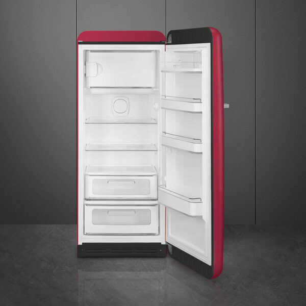 Frigo Smeg Retro Rouge Ruby 270L FAB28RDRB3 + 2 ans de garantie - Image 5