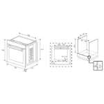 Four Multifonction Beko Selective Line à Pyrolyse BBIM13301XC - Image 6