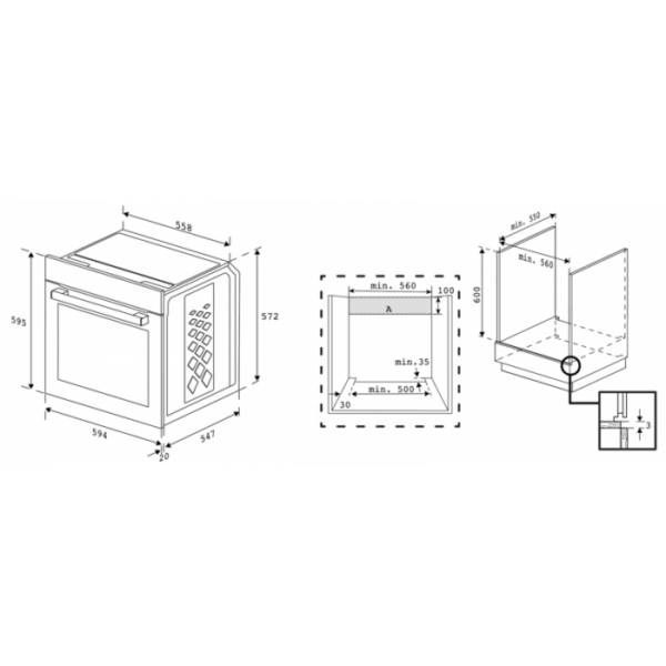 Four Multifonction Beko Selective Line à Pyrolyse BBIM13301XC - Image 6