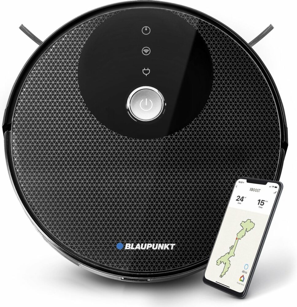 1162x1200 Blaupunkt Bluebot XBOOST BPK-VCBB1XB - Aspirateur robot autonome - Image 1