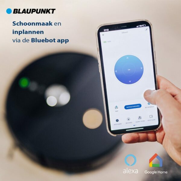 Blaupunkt Bluebot XBOOST BPK-VCBB1XB - Aspirateur robot autonome - Image 20