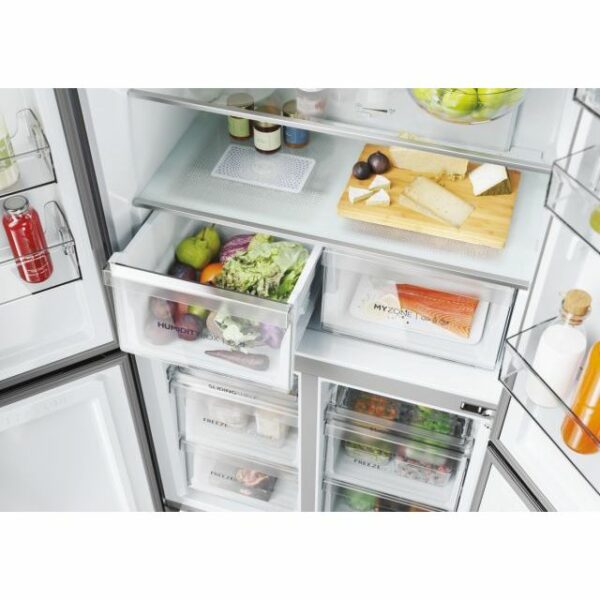 Frigo américain Haier Cube 90 Série 5 de 528 litres HCR5919ENMB - Image 5