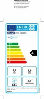 De'Longhi Climatiseur | airco mobile PAC EM82 Blanc - Image 10