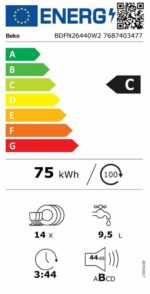 Lave-vaisselle Selective Line BEKO BDFN26440W2 - Image 5