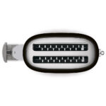 Grille-pain vintage Noir SMEG TSF02BLEU - Image 3