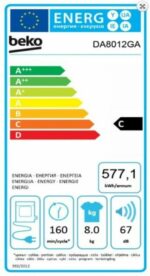 Sèche-linge Beko DA8012GA - Image 5