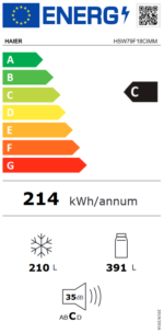 Frigo américain Haier HSW79F18CIMM - Image 15