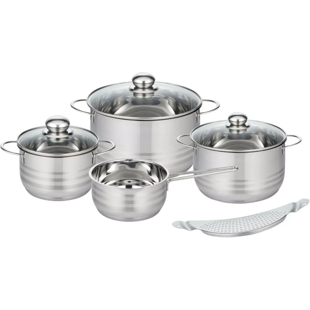 Set de casserole basique brillant ELO - surain-electro Set de casserole basique brillant ELO