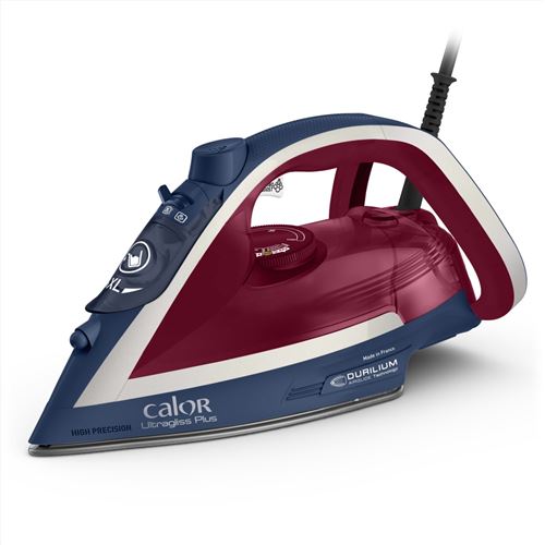 Fer-a-repaer-vapeur-Calor-Ultragli-Plus-FV6814C0-2800-W-Bleu-et-Violet Fer à repasser Calor FV6814C0 - Image 1