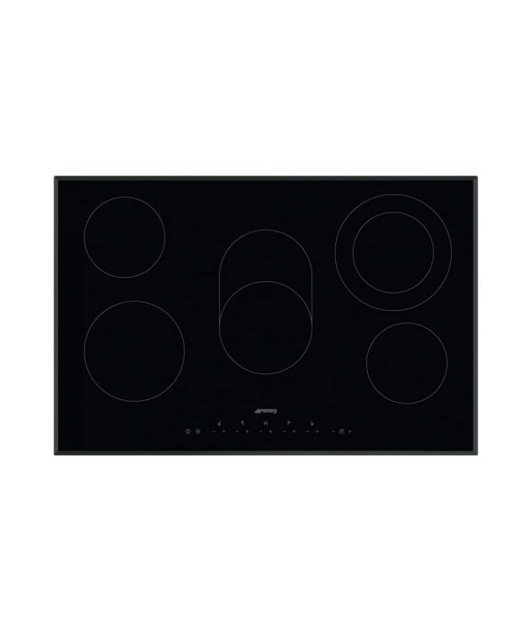 Design sans titre (37) Plaque vitrocéramique SMEG SE385EMTB 80cm - Image 1
