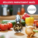QuickChef DD655810 Mixeur plongeant - 1.000W - 4 accessoires - Image 4