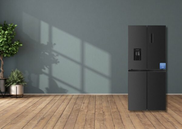 Frigo américain 4 portes Frilec BONN-MD458-WS-040DDI - No frost - Dark inox - Image 9