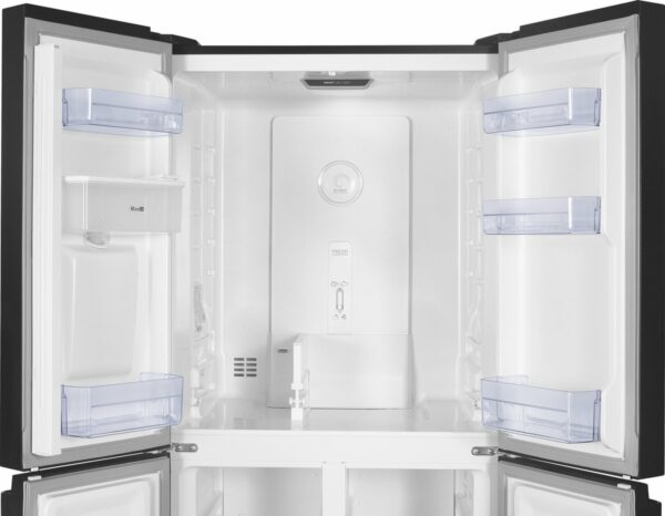 Frigo américain 4 portes Frilec BONN-MD458-WS-040DDI - No frost - Dark inox - Image 5