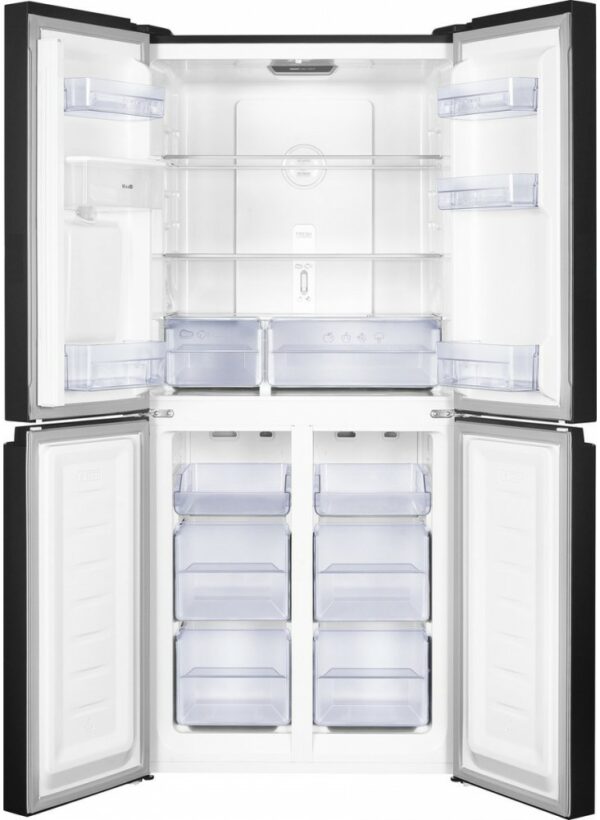 Frigo américain 4 portes Frilec BONN-MD458-WS-040DDI - No frost - Dark inox - Image 3