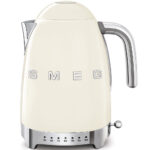 Bouilloires crème SMEG années 50 KLF04CREU