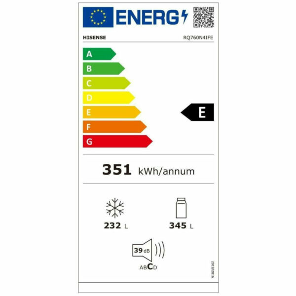 Réfrigérateur Américain intelligent HISENSE RQ760N4IFE - Image 14