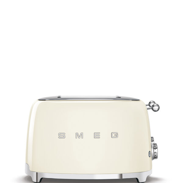 Grille-pain vintage 4 tranches Crème SMEG TSF03CREU - Image 3