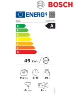 Lave-linge Bosch 9kgs i-DOS WGG244FPFG - Image 5
