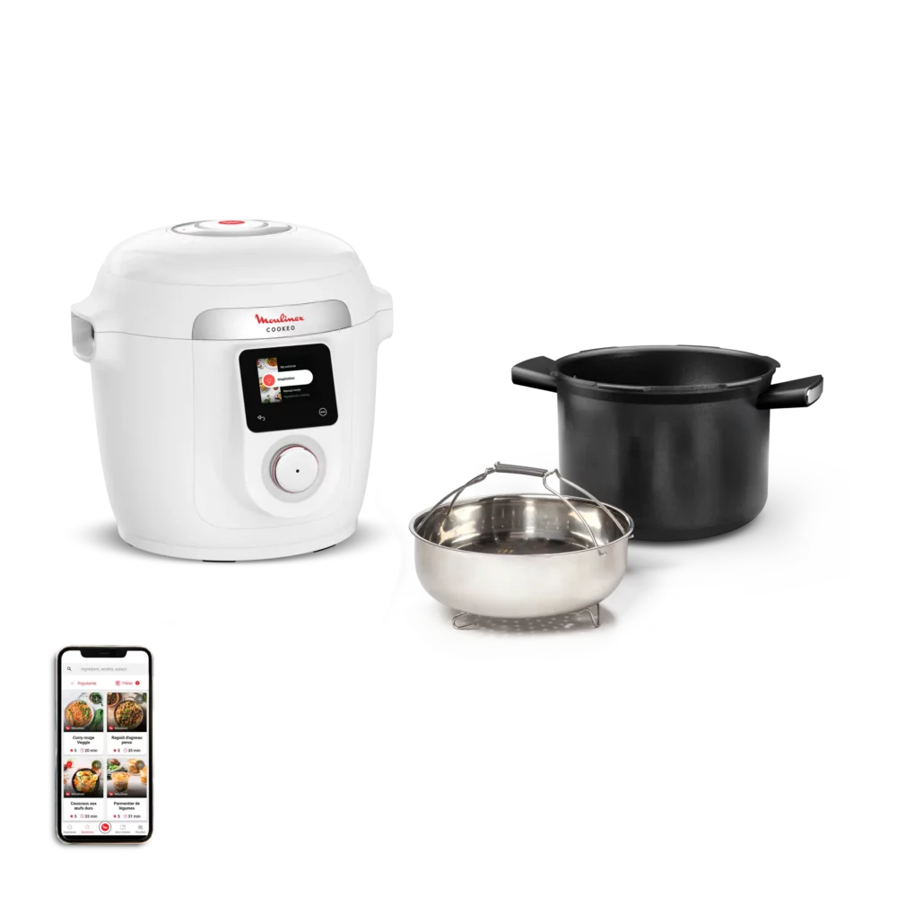 CE952110 1 Cuiseur vapeur Cookeo 6L wifi 9-en-1 CE952110 - Image 1
