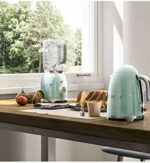Bouilloire vert d'eau SMEG années 50 KLF04PGEU - Image 6
