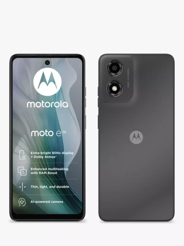 Smartphone Motorola Moto E14 Charcoal Grey - Image 5