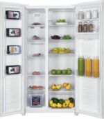 Frigo américain Exquisit SBS146-WS-041EW blanc - Image 2