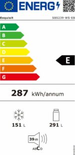 Frigo américain Exquisit SBS239-WS-EB black - Image 7