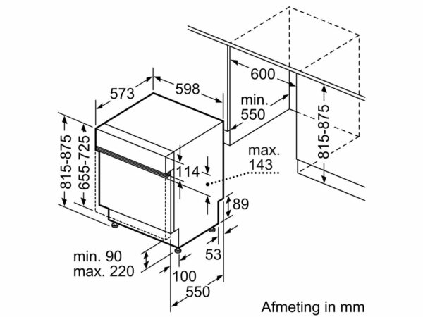 Lave-vaisselle BOSCH semi encastrable SMI4HAS19E - Image 8