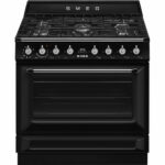 Cuisinière Piano SMEG Mixte 90 cm | TR90GMBL