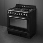 Cuisinière Piano SMEG Mixte 90 cm | TR90GMBL - Image 2