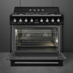 Cuisinière Piano SMEG Mixte 90 cm | TR90GMBL - Image 3
