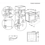 Four AEG Pyrolyse tactile de 71 litres BPE742380M - Image 7