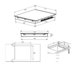 Taque BEKO Induction 56cm HII64401MT - Image 4