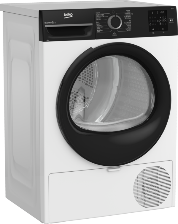 Seche-linge Beko 8kg avec pompe à chaleur BM3T3823B - Image 4