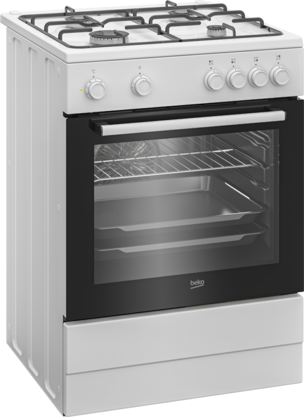 Cuisinière mixte Beko FBM6202W - Image 2