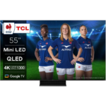 TV UHD 4K TCL 55MQLED80