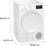 Sèche-linge SIEMENS 8kg pompe à chaleur WT43H00WFG - Image 8