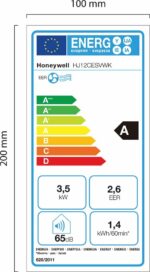 Honeywell HJ12CESVWK - Climatisation mobile - 12.000BTU - Image 16