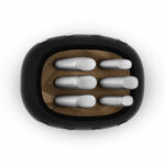 Bloc de couteau Smeg Noir KBSF02BL - Image 2