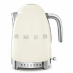 Bouilloire Crême SMEG année 50 KLF04CREU